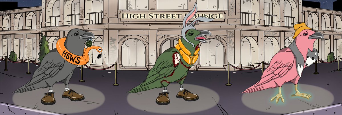 DEXYCRYPTO's tweet photo. #NewHeader 
😍@HighStreetWolf Ravens 

#ElrondCommunity 
#ElrondNFTs https://t.co/bWbNlUthpc