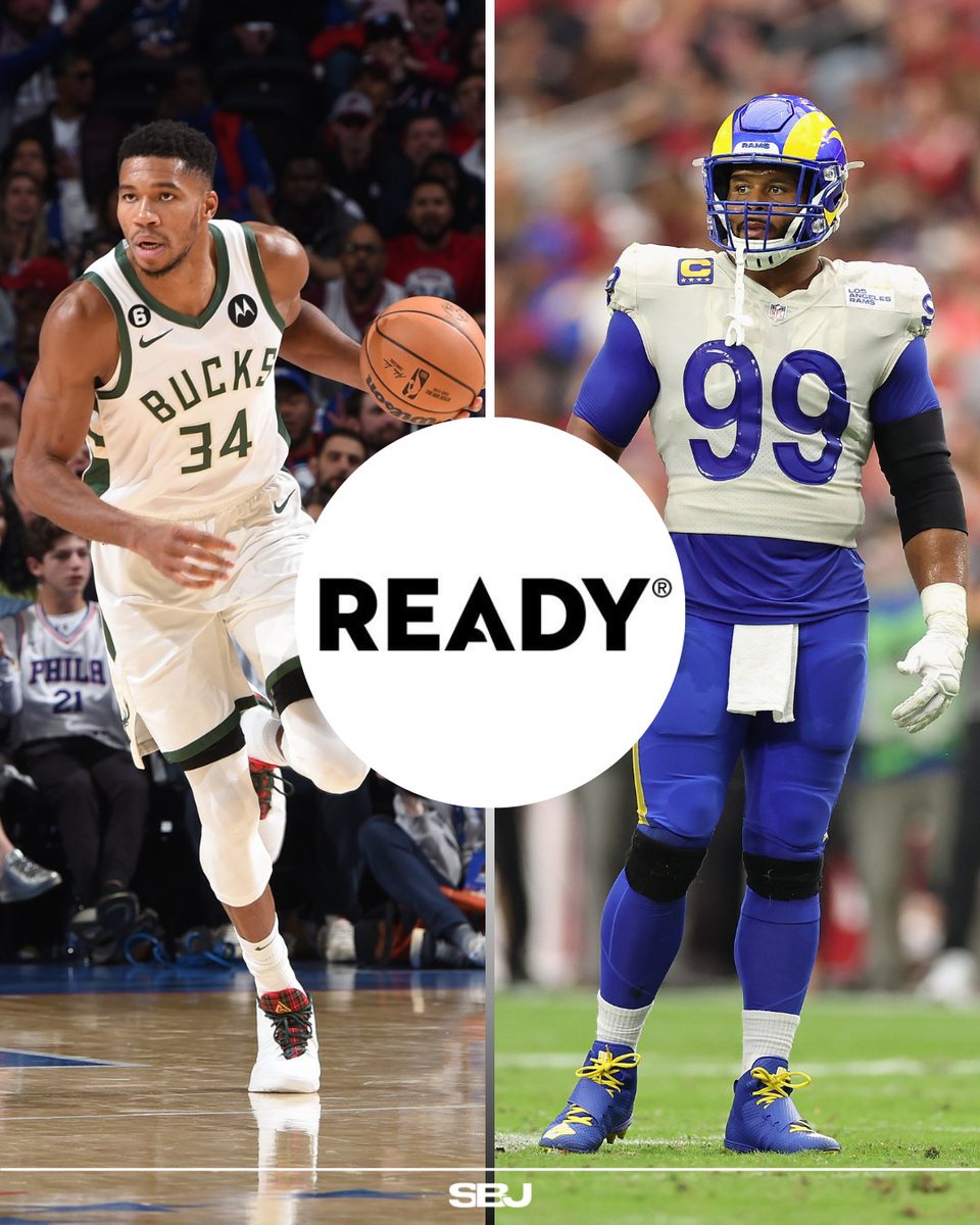 .@aarondonald97 and @giannis_an34's @ready_nutrition is donating $250K to @SusanGKomen for breast cancer research and patient support services funding 🎗️