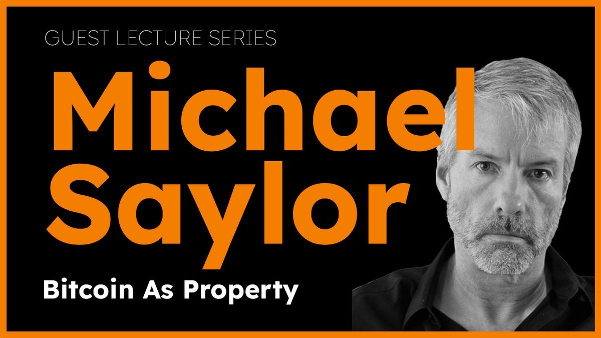 Michael Saylor⚡️ on Twitter "I discussed why digital property is