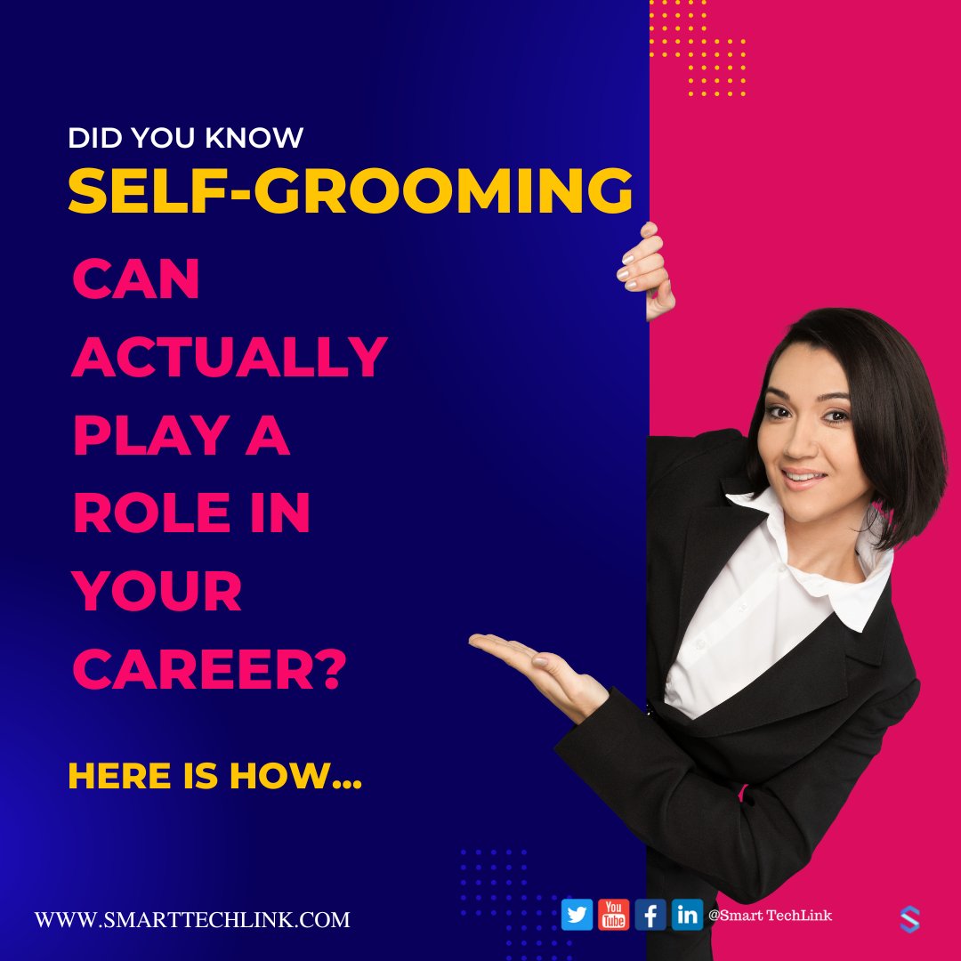 SmartTechLink's tweet image. Did you know that #self-grooming can actually play a role in your career?

That&apos;s right - taking care of your appearance can impact your job performance, help you get promoted, and even land you a raise.
.
.
 #SmartTechLink #smarttechlinksolutionsinc #STS