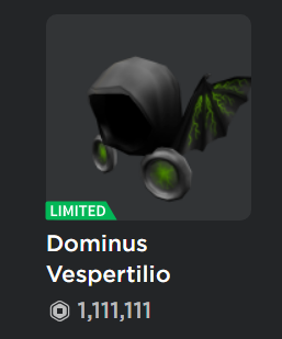 Dominus Vespertilio - Roblox