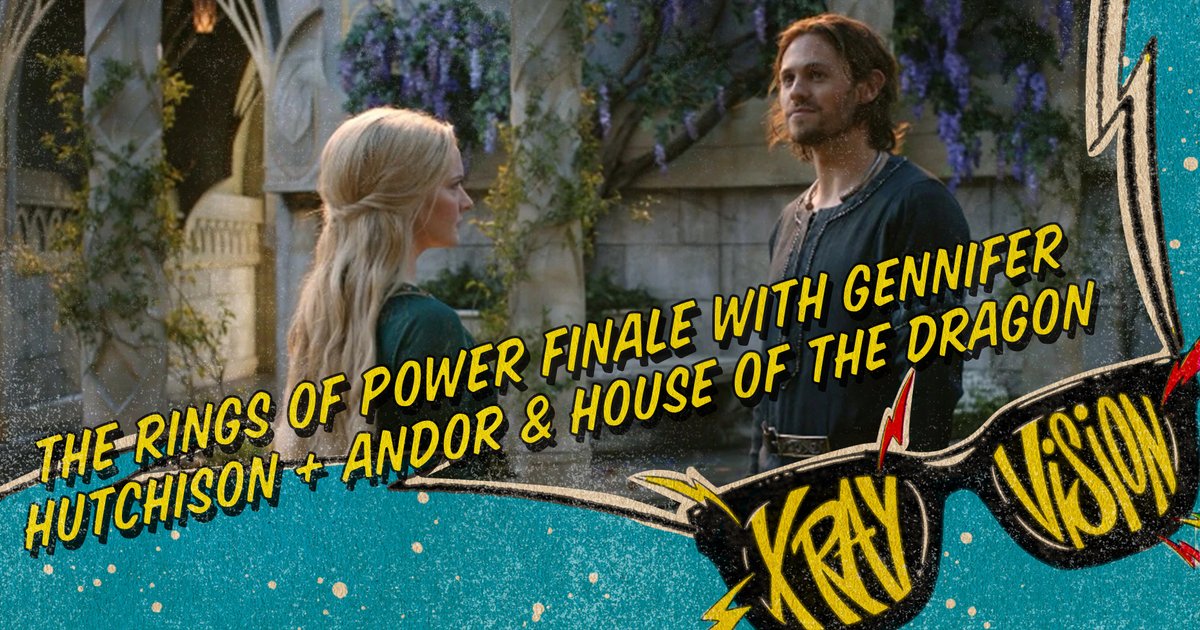 .@GennHutchison, writer for #TheRingsOfPower joins today's new episode of #XRayVision to discuss the riveting season 1 finale. Don't miss out, and take a listen wherever you get your pods: go.crooked.com/xrayvision
