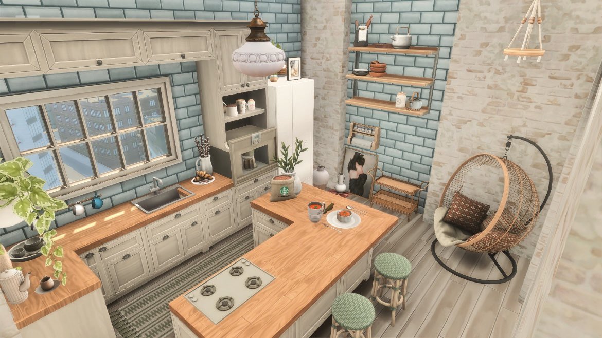 SimsonicaS's tweet image. Sul Sul! I’ve been working on this painters apartment renovation for the past days❤️
Speed build together with the link for cc pdf can be found on my youtube if you are interested 
#ts4 #ts4cc #TheSims 
youtu.be/S4IjY6PR0lc