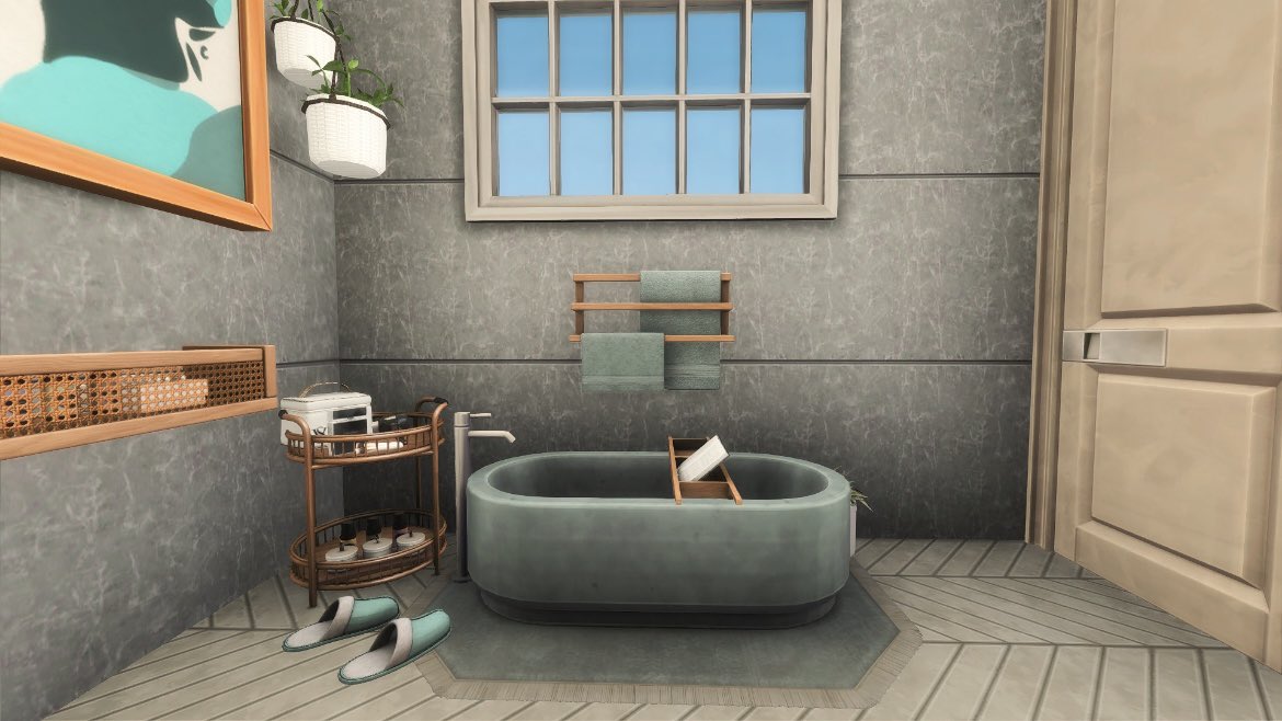 SimsonicaS's tweet image. Sul Sul! I’ve been working on this painters apartment renovation for the past days❤️
Speed build together with the link for cc pdf can be found on my youtube if you are interested 
#ts4 #ts4cc #TheSims 
youtu.be/S4IjY6PR0lc