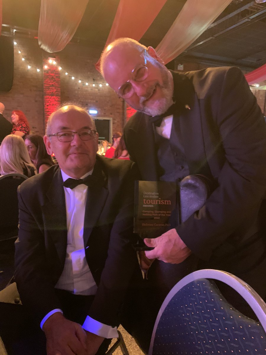 craigjleyland's tweet photo. Great to see Chris Baron and Gareth Rowland at the Destination Lincolnshire Tourism Awards. #DLTA22 https://t.co/ZhF5XlQXpW