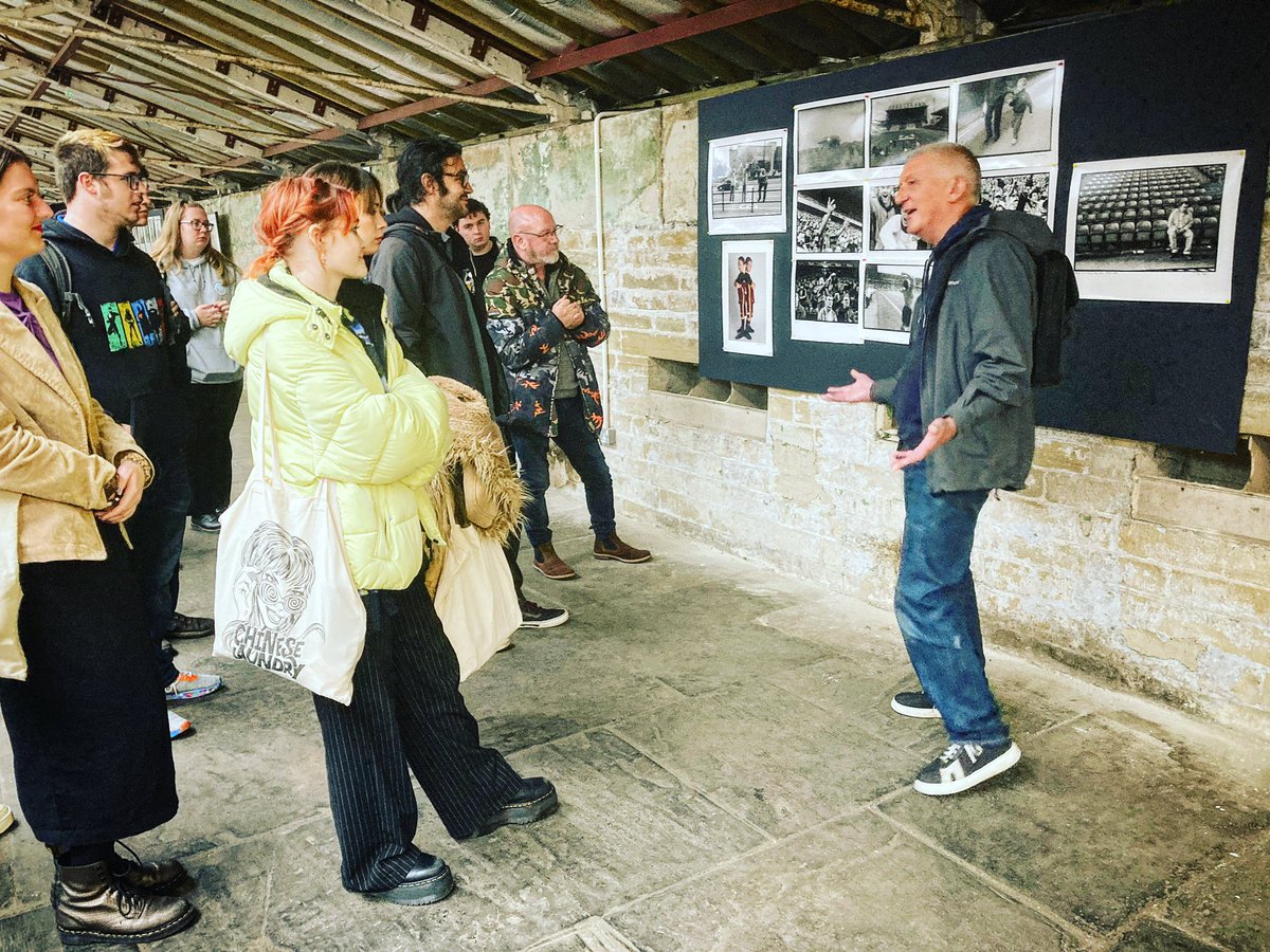 MarkAdamsImages's tweet photo. Todays study visit to Salts Mill. An opportunity for #ysj 1st Year photo students to see the Ian Beesley’s retrospective spanning 40+ years of #photography #baphoto Thanks Ian for the stories and the commentary https://t.co/IqrAp2hNc1