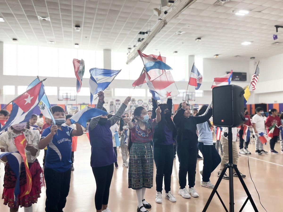 PE_RPCSTEAM's tweet photo. Round Of Applause 👏🏻 VPA Staff once again reminded us how talented our students truly are! What A SPECTACULAR performance for Hispanic Heritage Month @TiaraCKnox1 @_art_RPCS @SEtienneMusic @debraprinc @Guerra_S83 @Gerald_Fitzhugh https://t.co/LtxsVwH4yr