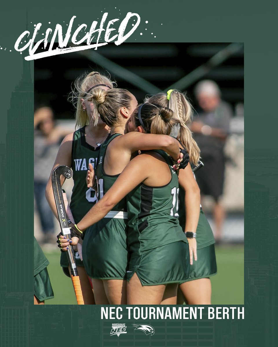 WagnerCollegeFH's tweet photo. PLAYOFF BOUND https://t.co/ckStIv7vZF