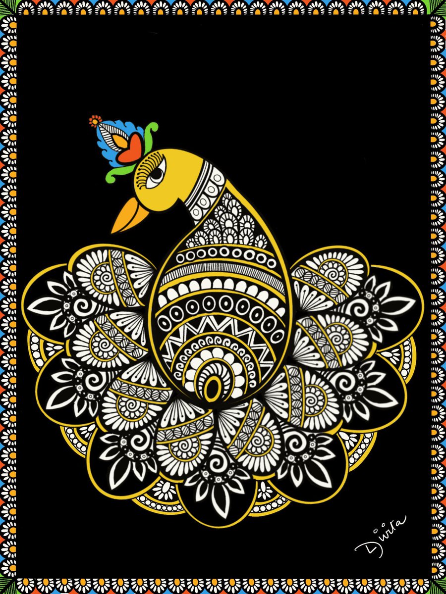 Creative Friday … just try a hand at Indian art #madhubani 

#art #artontwitter #indian #digitalart #DigitalArtists #procreate