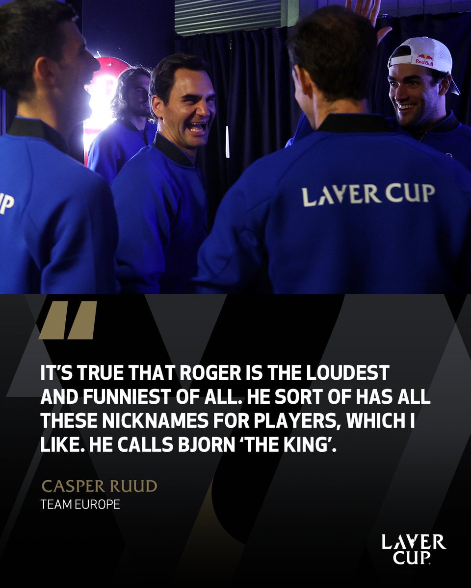 One of the distinguishing features of Laver Cup is the bonds formed by teammates and rivals. What did they have to say about each other? bit.ly/3CKFo7a