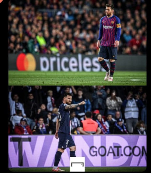 OumaBonface4's tweet photo. Like and Retweet if you are Messi fan. Messi is the GOAT.  Messi and Mbappe just magnificent 🔥 https://t.co/Oo6YedMDPm