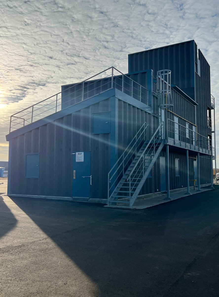 BEHLEN_IND's tweet photo. #Behlen was present during the Manitoba Emergency Services College's unveiling of their new Burn House ๐ฅ This is a critical training facility for firefighters during their education. We are proud to be a part of this fantastic project! ๐#BuildwithSteel #BestoftheBest https://t.co/xcRLVpPQgT