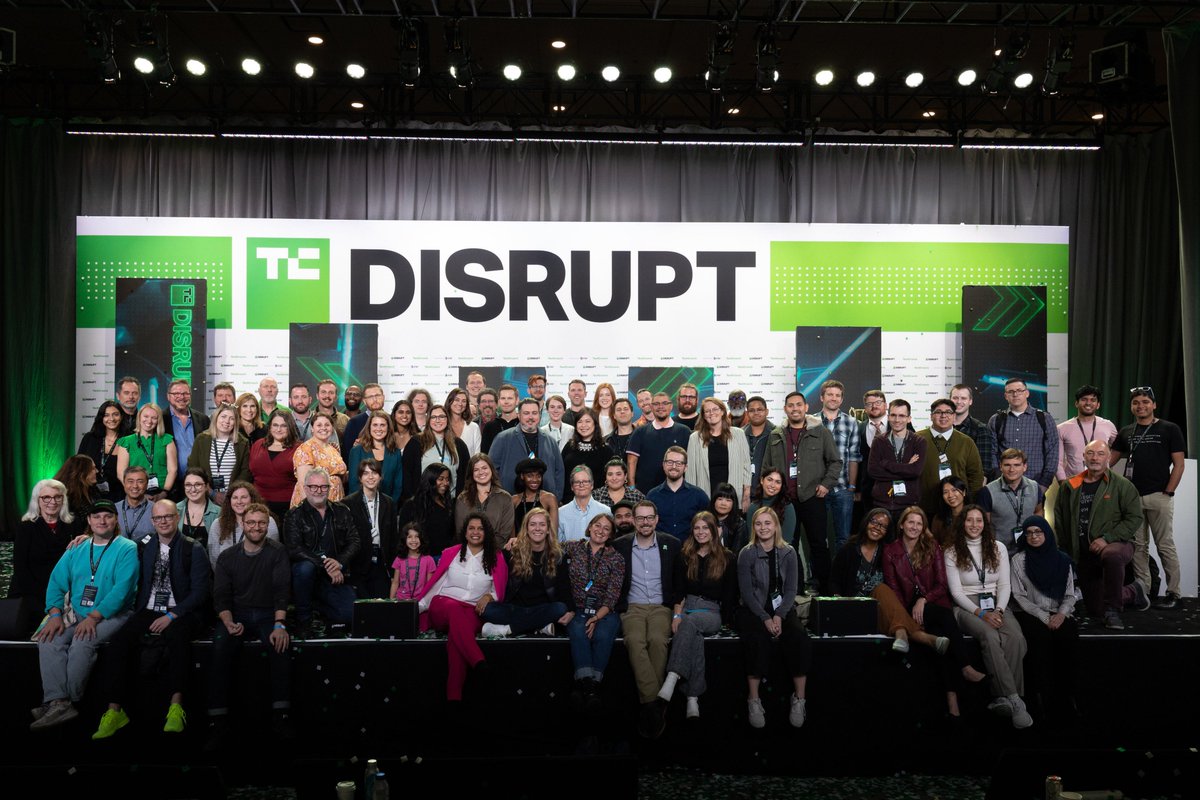 The incredible @TechCrunch team