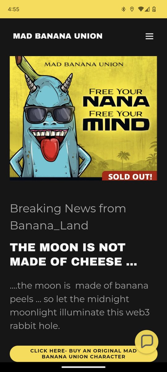 MadBananaUnion's tweet photo. Bananas have gone MAD &amp; are berry busy building the barrel; even in this bear market, so stay tuned...
we coming up next !!🛠️🍌🥳
.
Sneak peaks of what is yet to come ;-) 
.
&amp; this is just the tip of the banana peel🤟🤓
.
#Ethereum #web3 #yuga #bayc #mayc #bakc #NFTs #Crypto #eth https://t.co/C0x5vZV6Vf