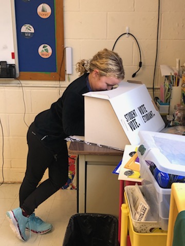 alcdsb_shrt's tweet image. Sacred Heart WI Ss voted today!  @alcdsb @studentvote #MYSP