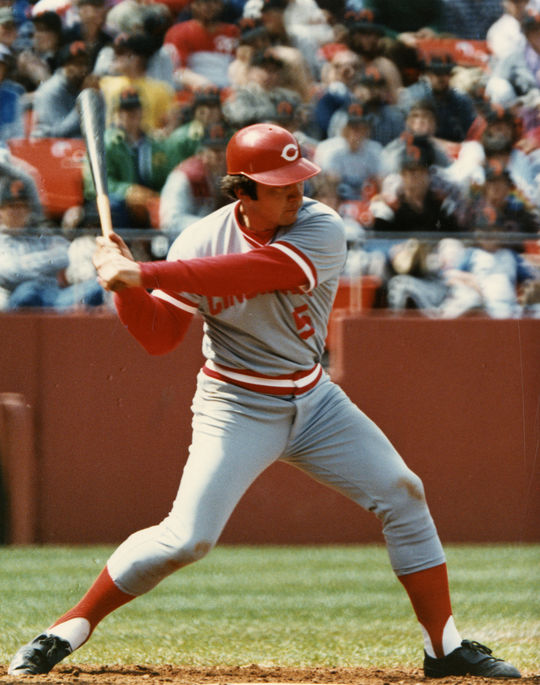 Johnny Bench was named World Series MVP #OTD in 1976. In the four game series, he hit .533 with two home runs and six RBI as the @Reds won their second consecutive championship. (Doug McWilliams)