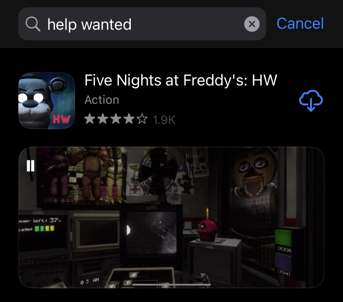 Five Nights at Freddy's 2 na App Store