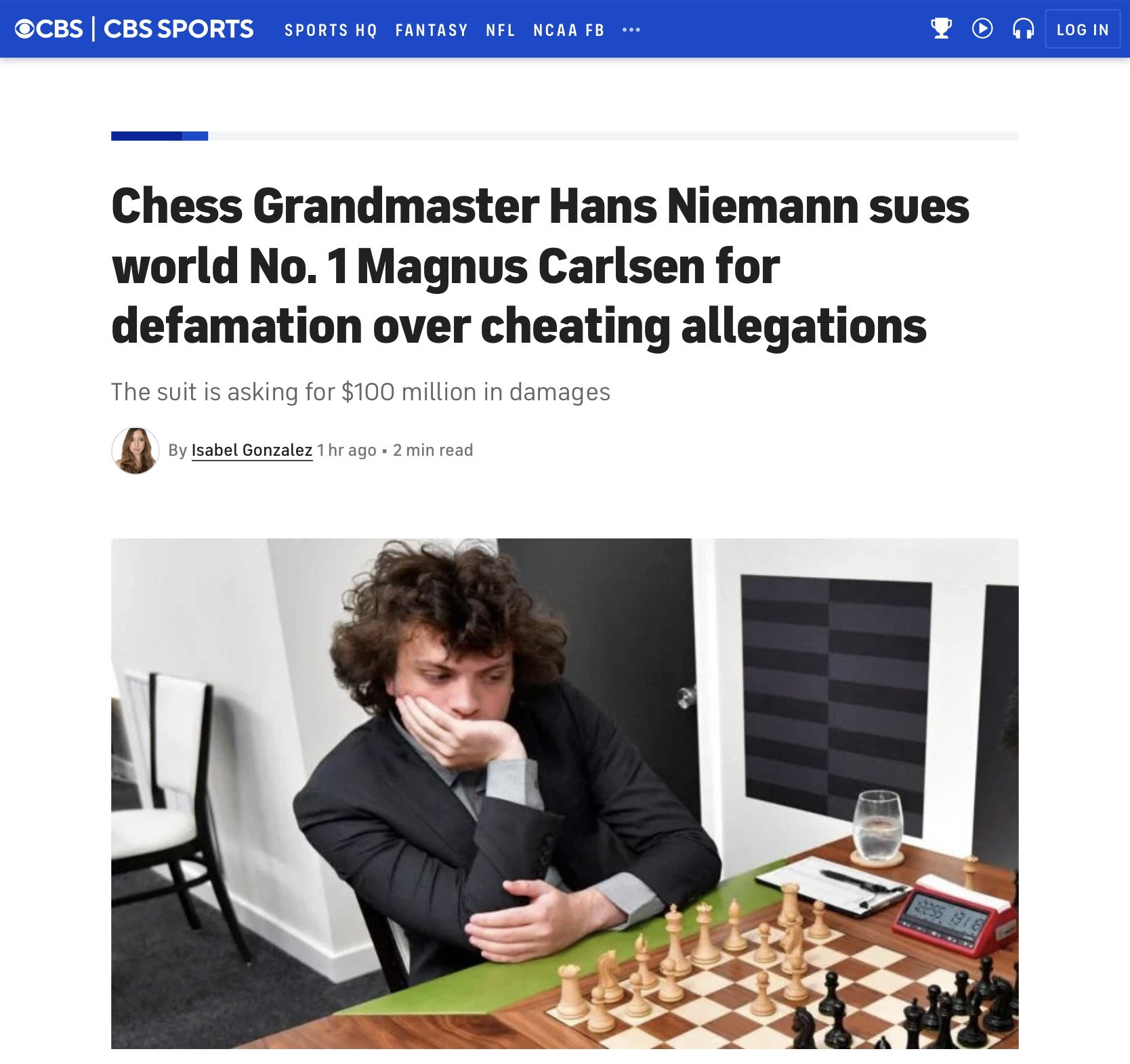 hans niemann – Chessdom