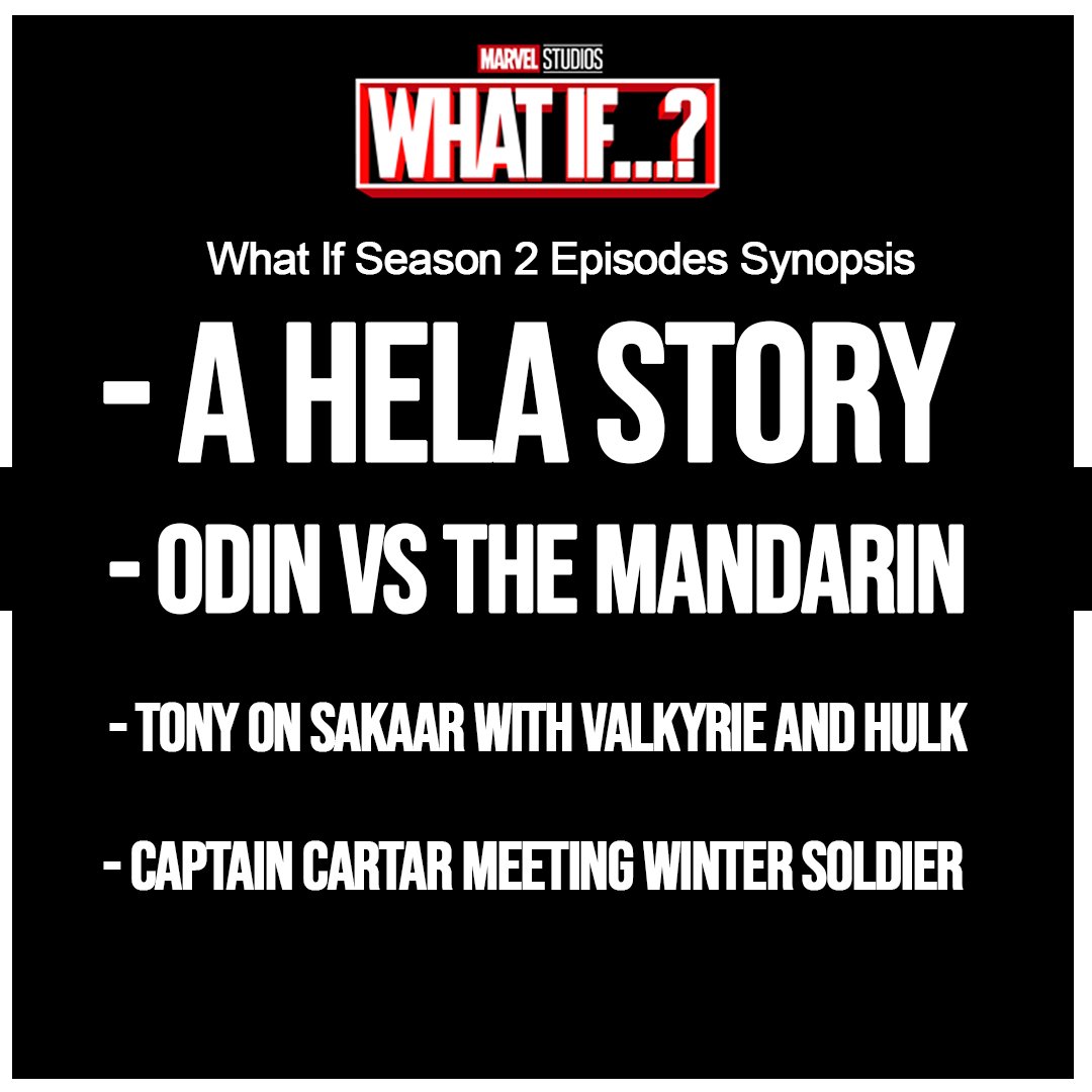 4 episodes of What If Season 2.