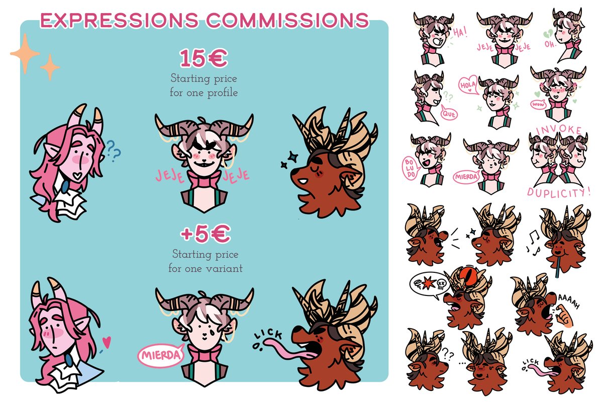 FlohGna's tweet photo. ! C0MMISSIONS INFOS !

I'm taking both icons, ref sheets and expressions c0mmissions! If you're interested, you can send me a mail and I'll get back to you soon ✨

RTs appreciated❤️ https://t.co/VSSY3awu4W