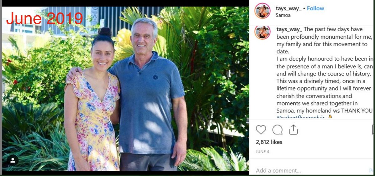 thereal_truther's tweet photo. In June 2019 RFK, Jr. visited Samoa & met with anti-vaccine activist Taylor Winterstein. Both falsely claim the measles vaccine causes autism.
In November 2019 a deadly measles outbreak swept through Samoa killing 83 people, all babies & children.
#TheRealAnthonyFauci https://t.co/qBXPZ07CNE