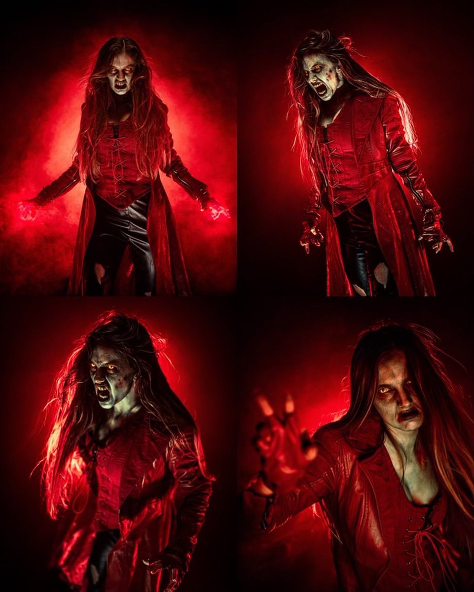 Women support women and if Wanda is a zombie, so am I <a href="/whatifofficial/">What If...?</a> <a href="/Marvel/">Marvel Entertainment</a> photographed by the <a href="/BenjaminFarren/">Benjamin Farren</a> 🧟‍♀️