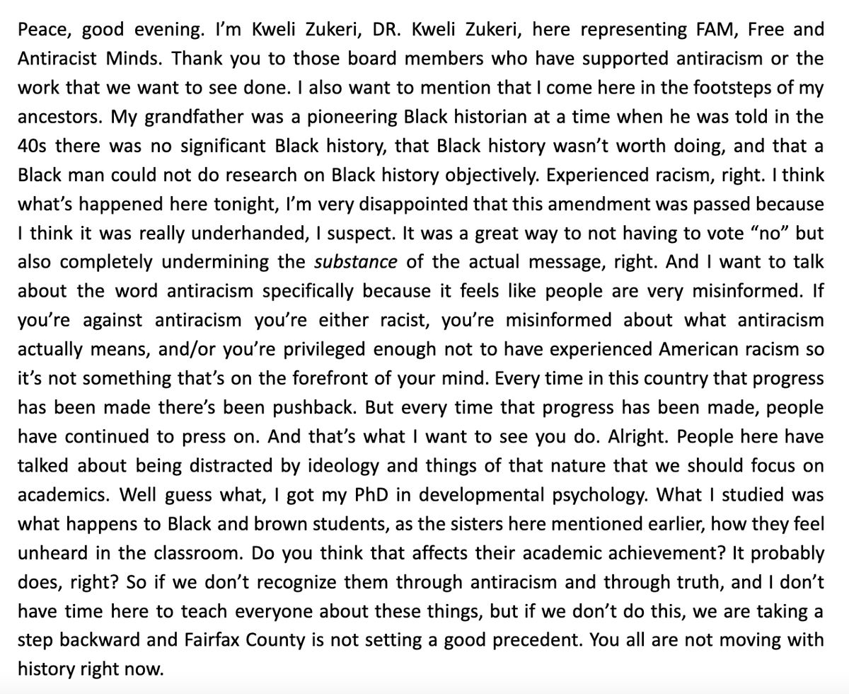 fam4va's tweet photo. @SujathaHampton @KweliZukeri Here's a transcript of Kweli's remarks! https://t.co/5ru1f8HwmF