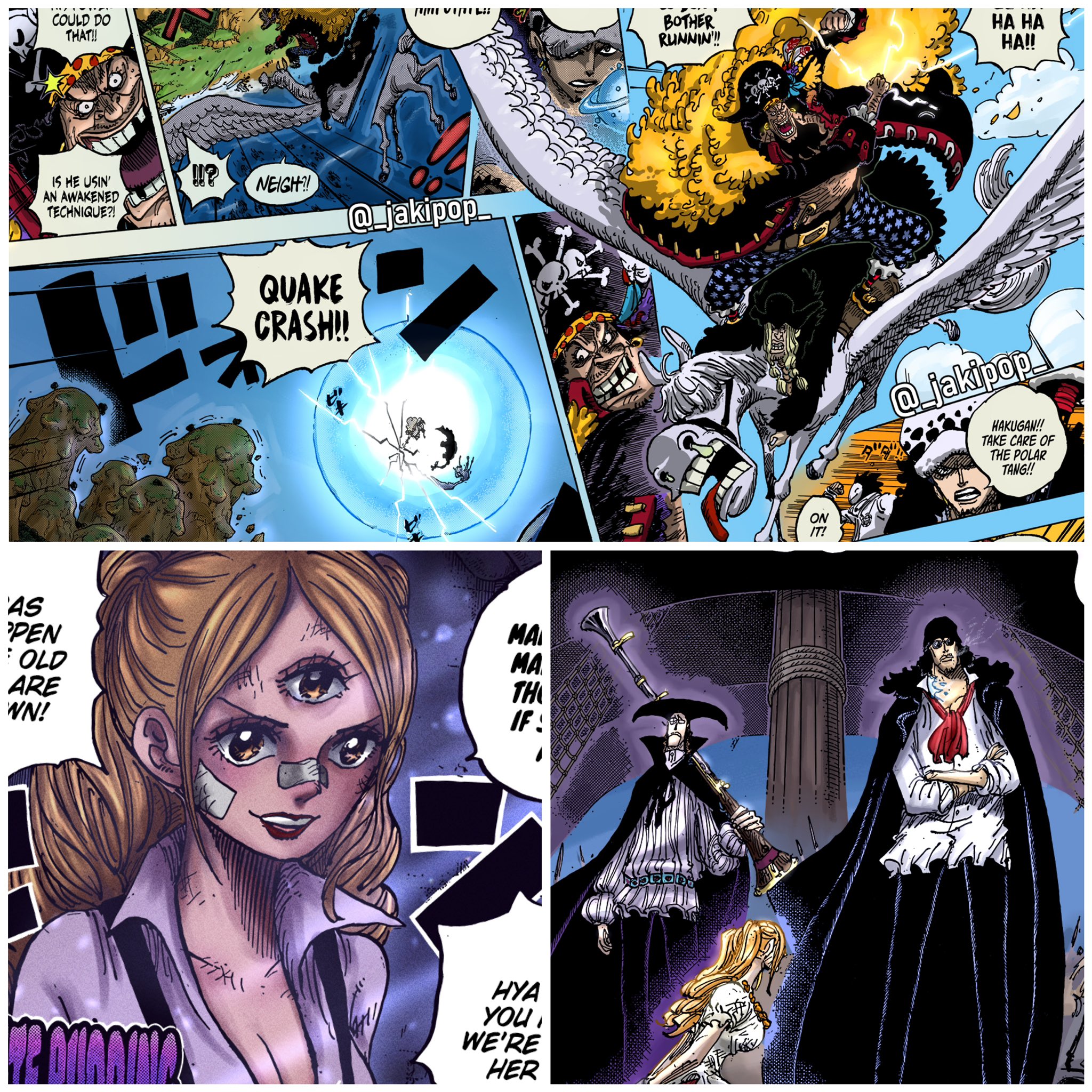 Kamihavoc on Tiktok on Twitter: "#ONEPIECE1064 Kuzan looks clean asf