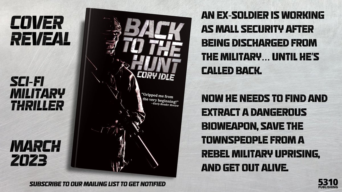 Invisible_shift's tweet photo. Pre-order today.
#BacktotheHunt #CoryIdle #newreads #debutnovel https://t.co/j9BTargvJa