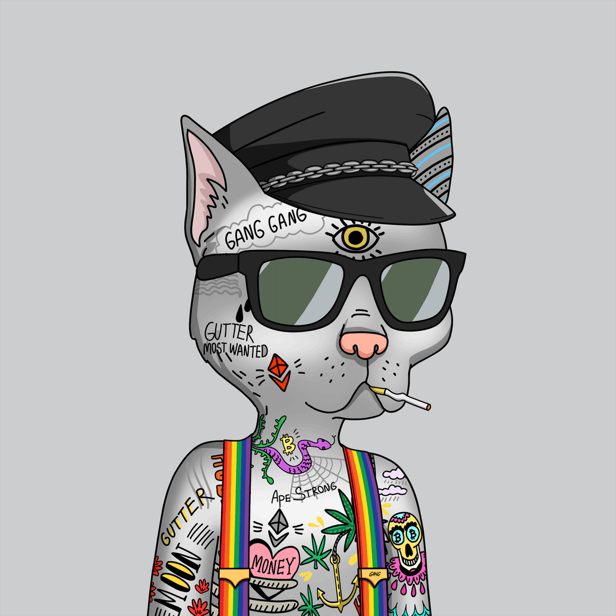 Napole0nTNT's tweet photo. Awesome trade with @ZJNFT ! Smooth as ever! Thank you for this legendary jpeg! 🙏🏻🙏🏻 GangGang Bored gang!! @BoredGutterCats https://t.co/IRlrPYm7O9