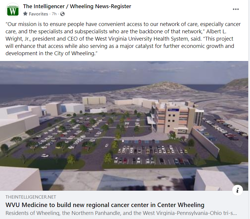 ElliottForWV's tweet photo. What a truly exciting day for the future of @CityofWheeling and Ohio County. Let me start by thanking the members of the 2016-2020 City Council who took the calculated-but-risky step of acquiring the-then vacant #OVMC properties in 2020 for future economic development. 1/5 https://t.co/RJ3du1Jd2N