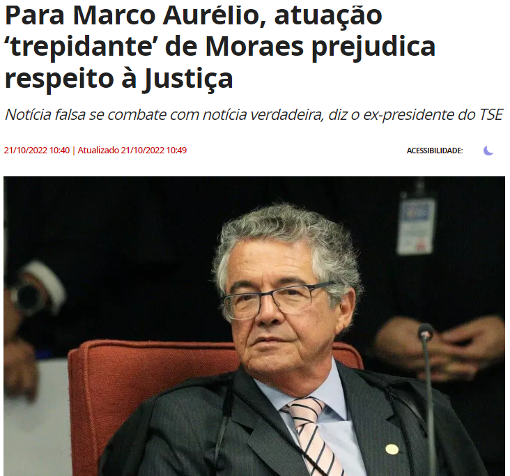 Será, que até dia 30/10, o Xerife manda prender o ex-ministro? .