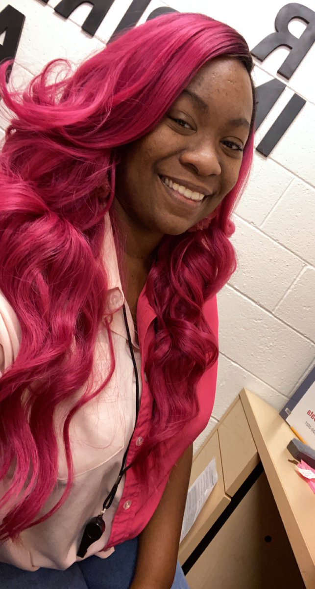 It’s Pink Friday 💞💞. The seventh graders told me I “ate no crumbs.” 😂#BreastCancerAwarenessMonth #PinkOut #AMSGoesPink2022 #LastPost #Hiatus