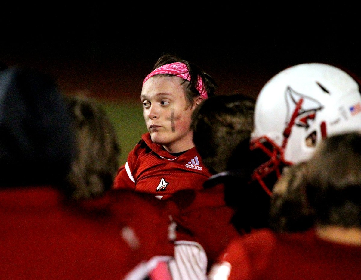JaredRubadoBP's tweet photo. Logan Hilde is a cherished senior, student leader and a great friend to his teammates. The Detroit Lakes and Park Rapids football teams honored him last week. Hilde scored the game's first TD, reminding us that some things are bigger than sports. 

🏈: https://t.co/RE8ZsE7CGt https://t.co/bmfJmve25T