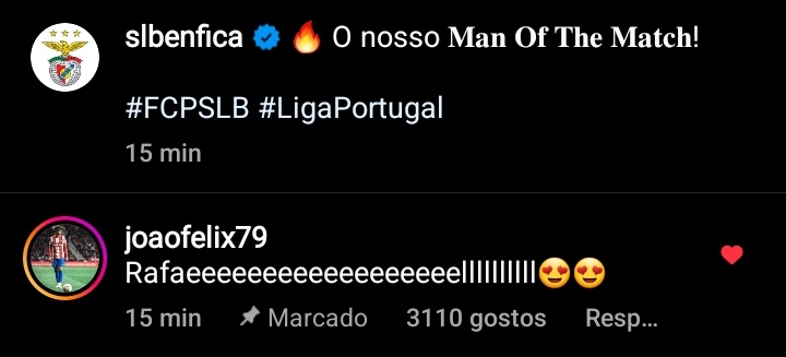 Volta a casa <a href="/joaofelix70/">João Félix</a> ❤️