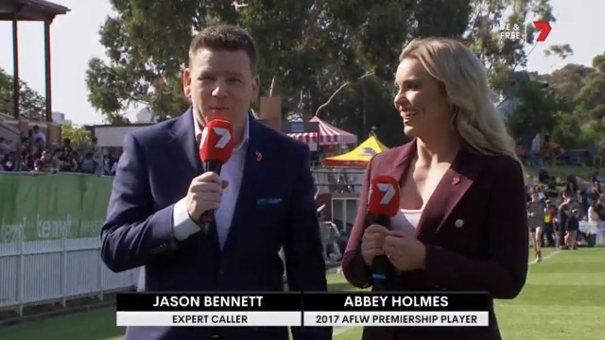 Jason Bennett (@jasonbennetttv) on Twitter photo No, I didn’t create the graphics last night…😁Not sure who upgraded me from regular garden variety’Host,’ but I’m gonna chalk it down as an admin error! In this shot, I believe <a href="/abbeycholmes/">Abbey Holmes</a> may have just spotted the graphic! 😂 No, I didn’t create the graphics last night…😁Not sure who upgraded me from regular garden variety’Host,’ but I’m gonna chalk it down as an admin error! In this shot, I believe <a href="/abbeycholmes/">Abbey Holmes</a> may have just spotted the graphic! 😂