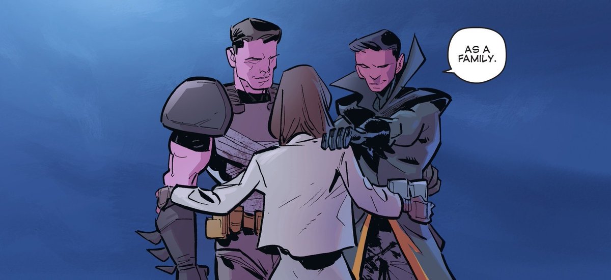 “we can all heal together.” “as a family.”
━ damian, bruce and talia in future state: gotham #18 (2022)