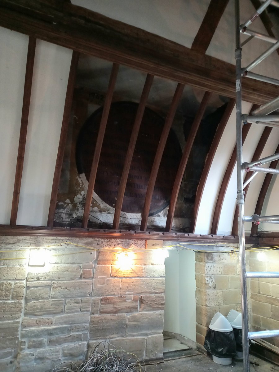 Revealing the seal at Lord Leycester hospital, commemorating the visit of James I