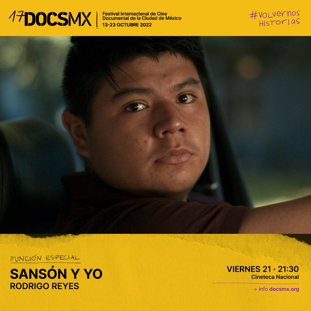 SansonAndMe's tweet image. ¡SANSÓN Y YO llega a México! 

Hoy tendremos una función como parte de las proyecciones especiales de @docsmx.

Te esperamos a las 21:30 horas en la @cinetecanacionalmx. 

#17DocsMX