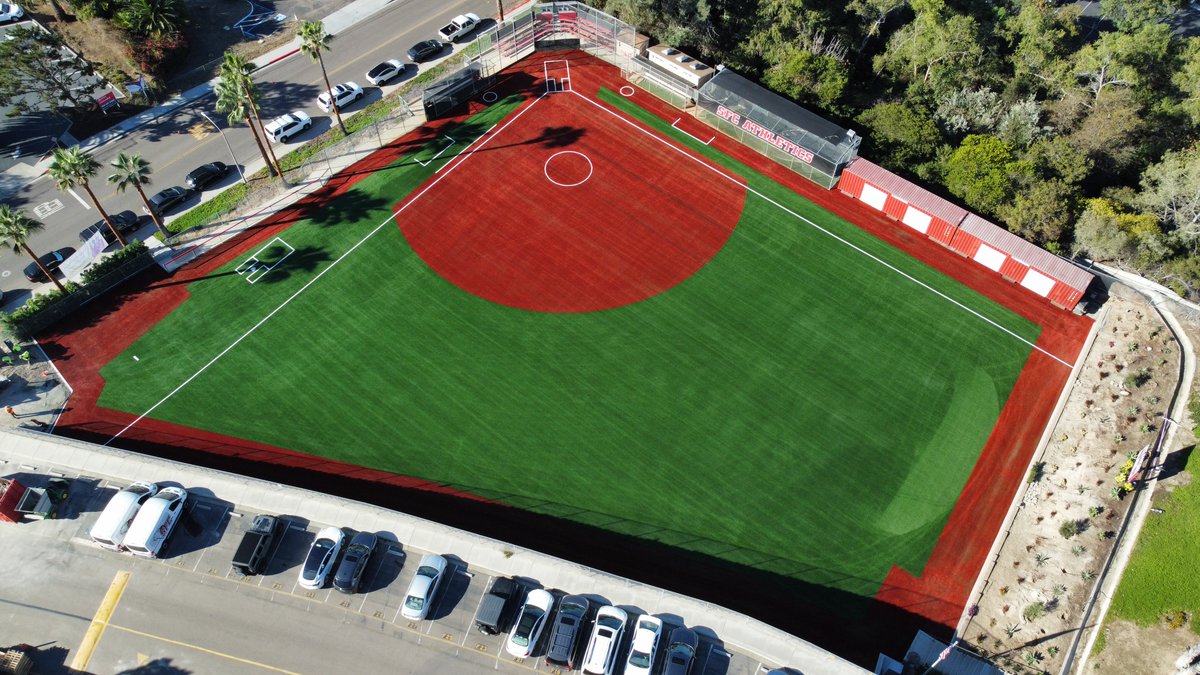 Building on our 20-year relationship with @SFCSEagles - Thank you for your trust ❤️ We're privileged to work with such an exceptional organization. - #californiaeducation #sportsconstruction #artificialturf #syntheticturf #highschool #education