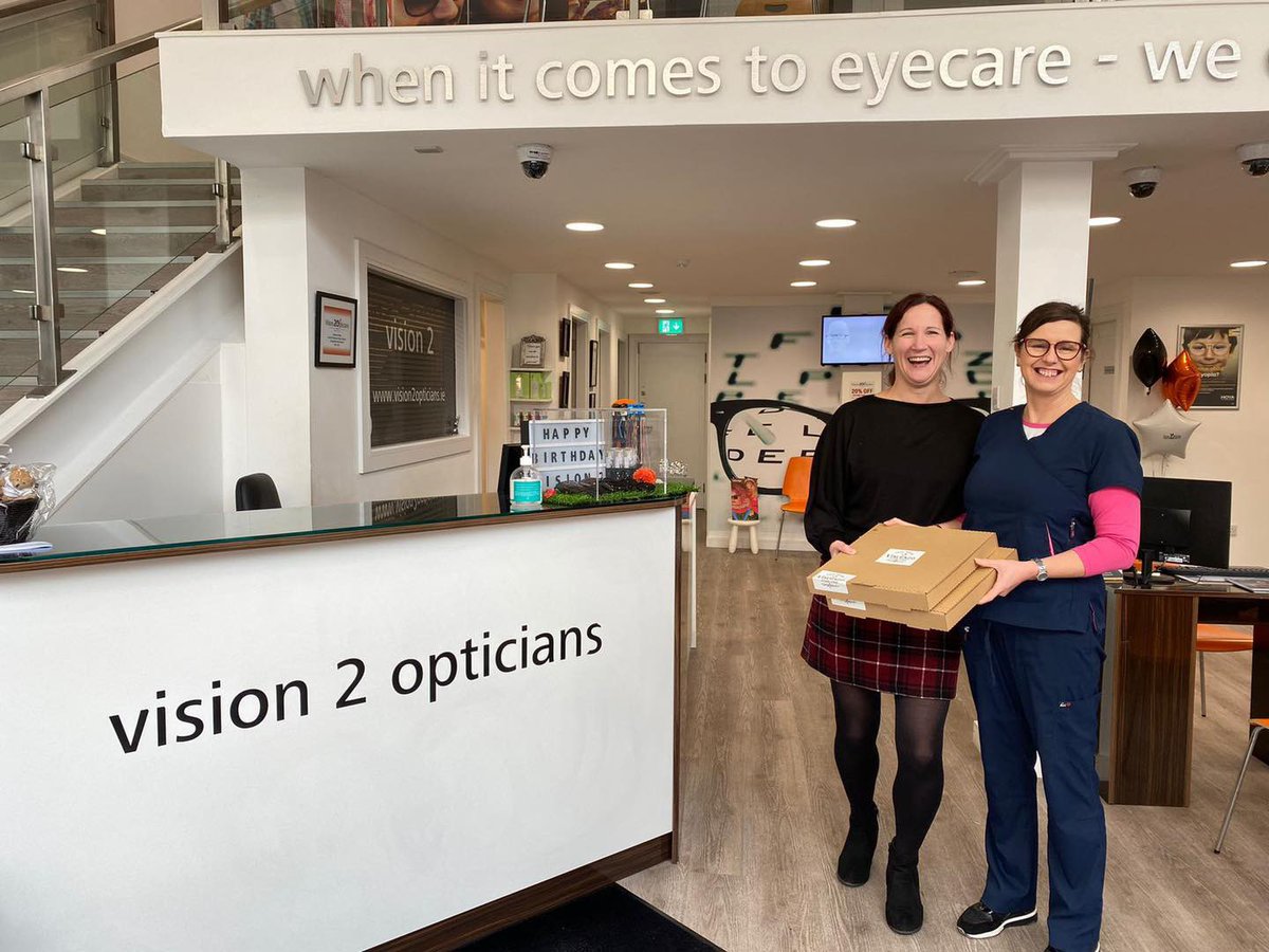 da_vincenzo's tweet image. Happy anniversary to Orlaith Ryan &amp;amp; all of the team at @Vision2Optician