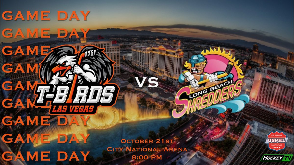 USPHL on Twitter "RT lasvegastbirds 🚨🚨GAME DAY🚨🚨 It’s Game Day Tbird