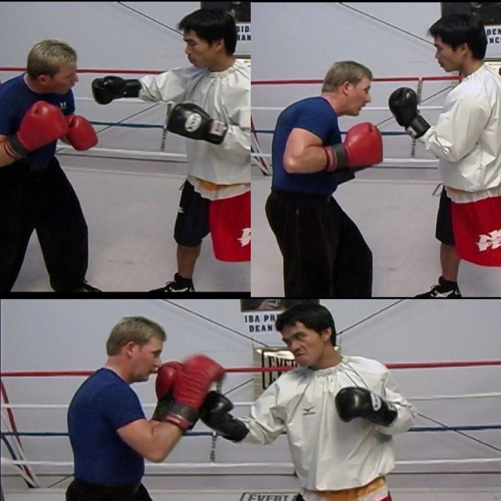 SmittyBoxing's tweet photo. Flashback Friday from a classic episode of @InThisCornerTV In Ring demonstrations with a young Champion who went on to become pretty damn good I’d say. His name @MannyPacquiao. #flashbackfriday #boxing #inthiscornerwithjamessmith #inringsegment #inringdeonstration #mannypacquiao https://t.co/Vu5dzfaXyg