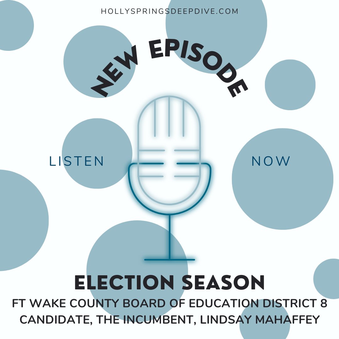 HSDeepDive's tweet image. TWO EPISODES are out today. Learn about candidates for the @wcpss Board of Education in districts 5 and 8. Or at least the ones who were game to participate... @Lynn4Wake and @Lindsay4Wake are live. #2022election