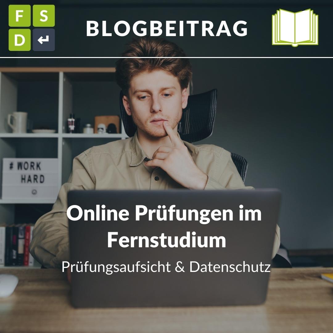 Du hast Dich schon immer gefragt, wie Online Prüfungen im #fernstudium ablaufen?👩‍🎓📚 In unserem neuen Blogbeitrag klären wir alle Fragen zum Thema #prüfungsformate, #prüfungsaufsicht und #datenschutz bei Online Prüfungen: 🔎✅ bit.ly/3MD5aPr