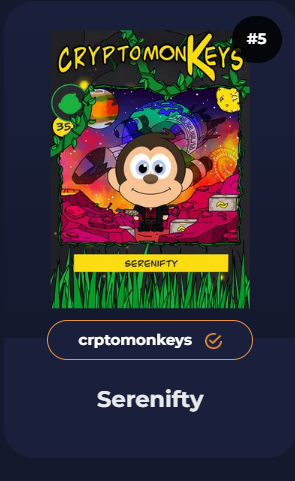 d_roro1596's tweet photo. @ghostcam0625 @Crypt0monKeys @WAX_io Just because it was one of my first and for like half a year i didn't realized it was REALLY low mint. Good old times
a5u3..c.wam https://t.co/OZCDtOZyQj