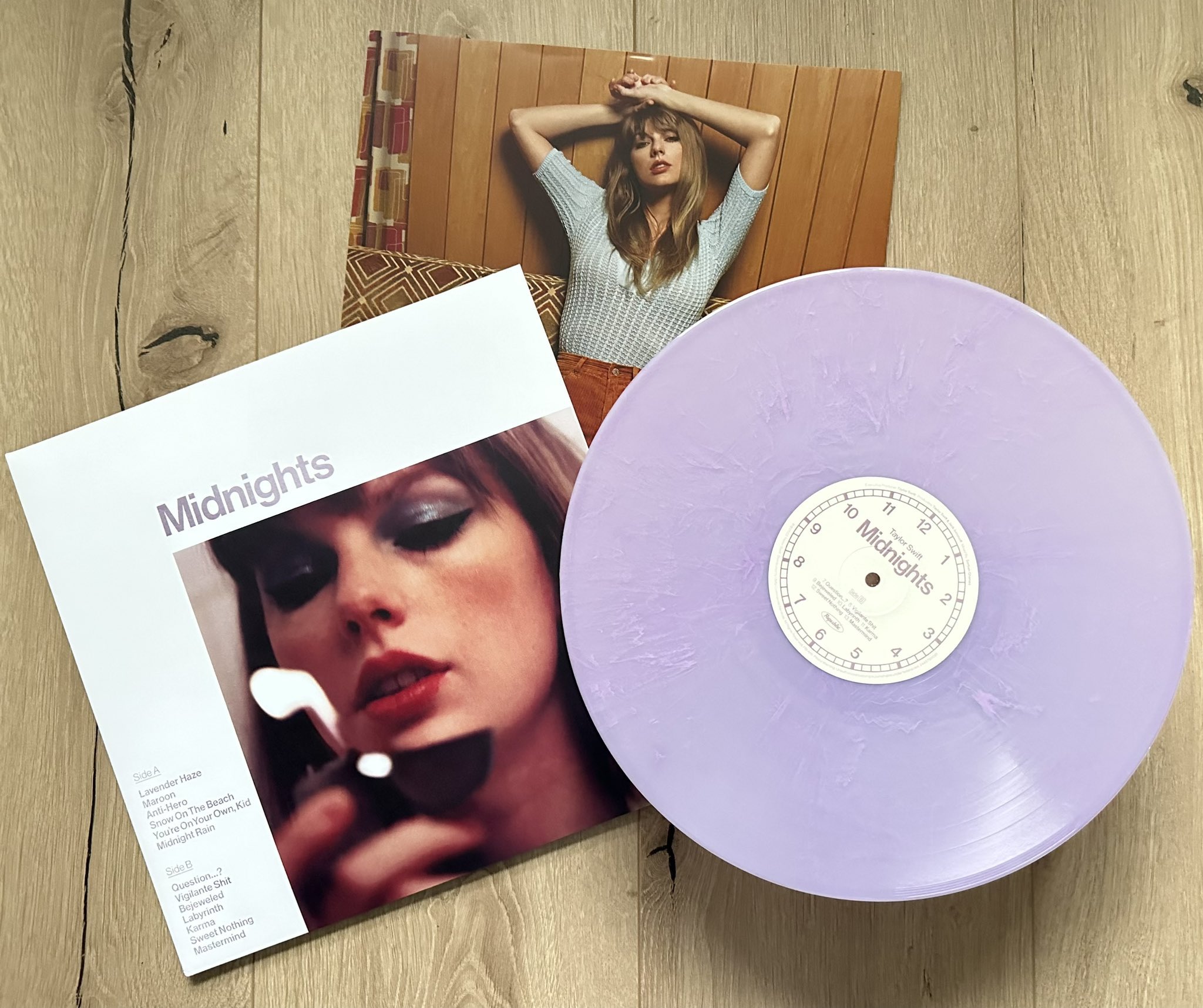 Lavender限定盤レコード Taylor Swift Midnights Taylor Swift - Midnights: Lavender Edition (Target Exclusive