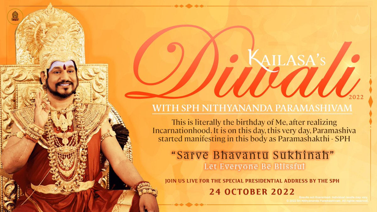 kailasany's tweet photo. Dīpāvalī Day is the day SPH settled into the body from the deep Nirvikalpa Samādhi - the Great Pause. On this day SPH settled into the body with a powerful Paramaśakti, Mahākāli’s compassionate, loving, blissful darśan, manifestation.
#Diwali #Deepaval… https://t.co/kA4Rs6Zq3R