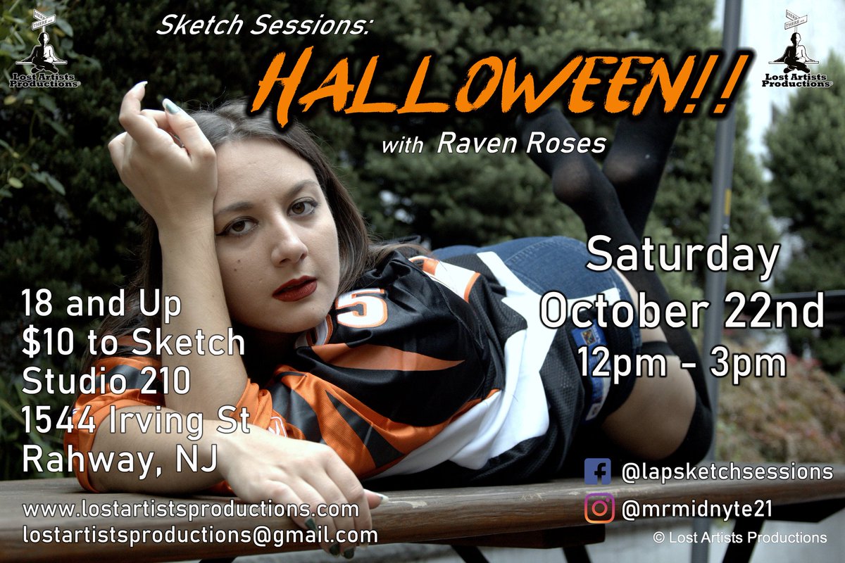 mrmidnyte21's tweet photo. Tomorrow at noon. Limited seating available, sketchbooks a must!

#rahwaynj #sketching #drawing #figuredrawing https://t.co/tPiKKW53Uu