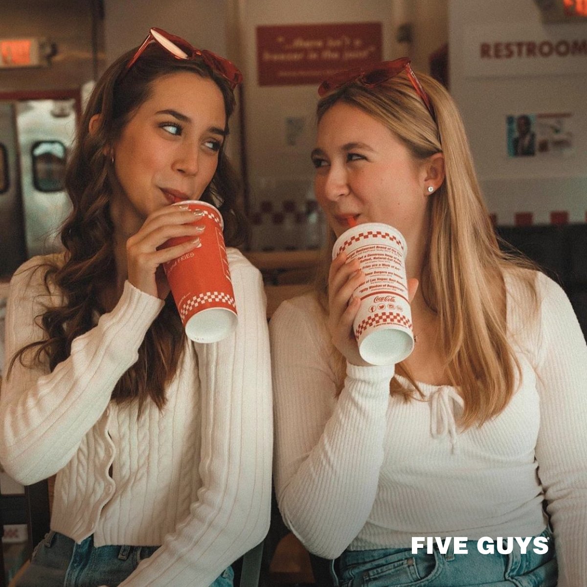 Fridays are for going to Five Guys with your friends! (📸: melindawestphotography | Instagram)